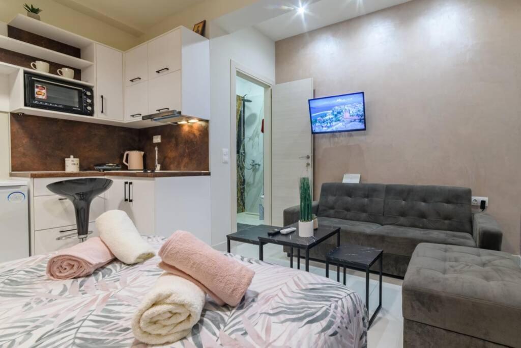 Buon Arrivo Studio Apartment Corfu  ภายนอก รูปภาพ